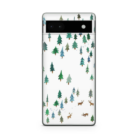 Snow Everywhere Google Pixel 6a Case