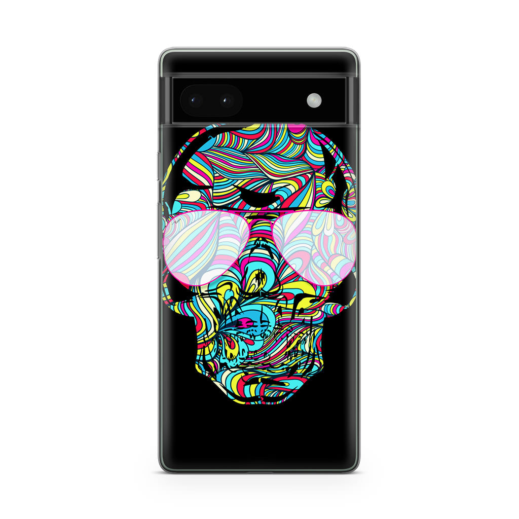 Stylish Skull Google Pixel 6a Case