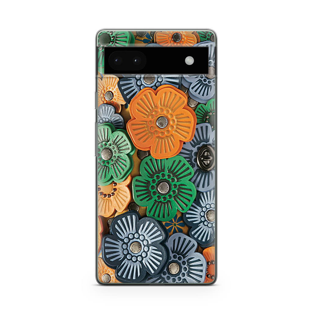 Tea Rose Applique Google Pixel 6a Case