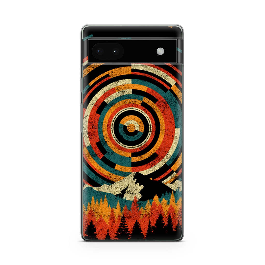 The Geometry Of Sunrise Google Pixel 6a Case