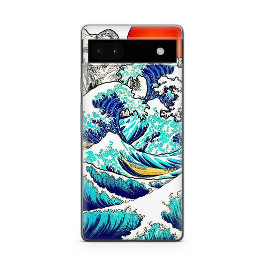 The Great Wave off Kanagawa Google Pixel 6a Case