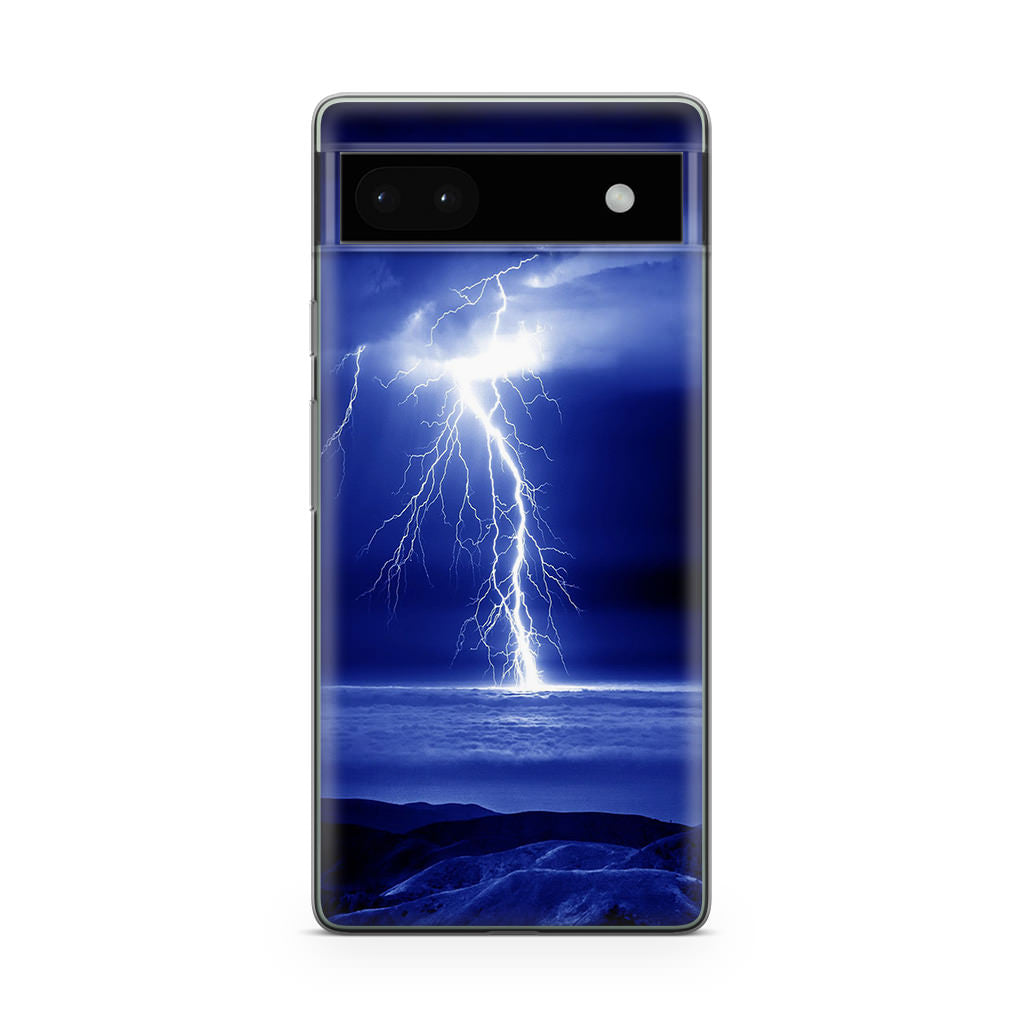 Thunder Over The Sea Google Pixel 6a Case