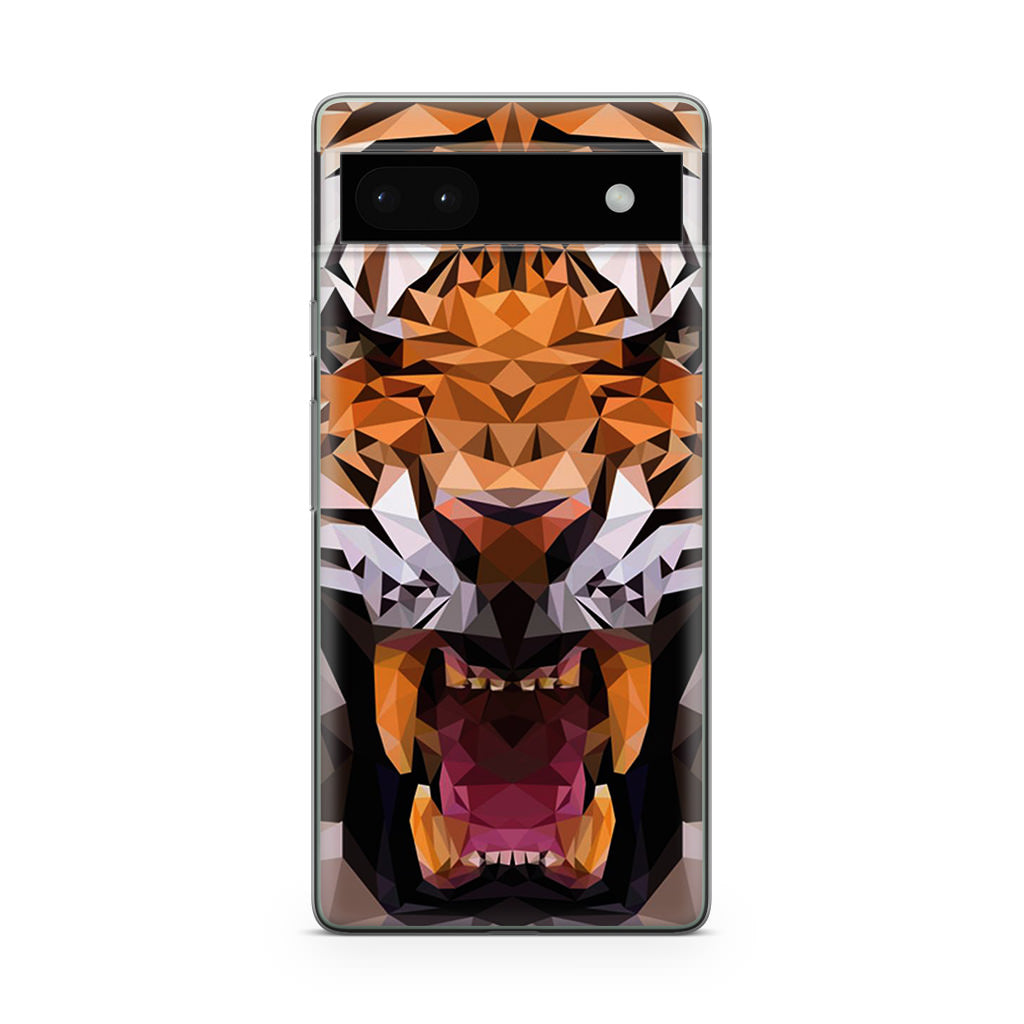 Tiger Polygon Google Pixel 6a Case