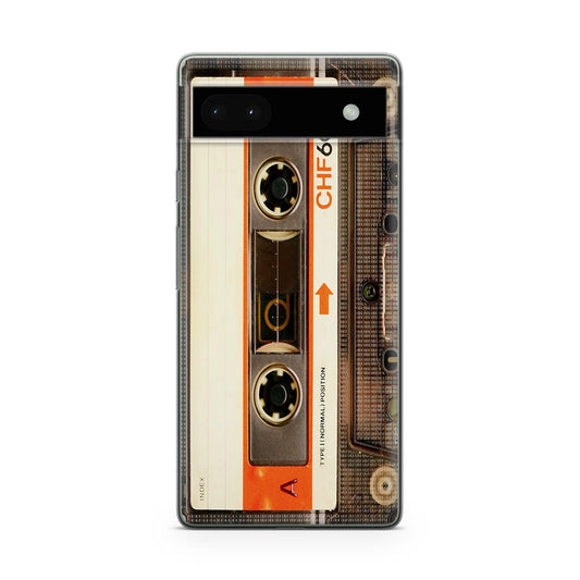 Vintage Audio Cassette Google Pixel 6a Case