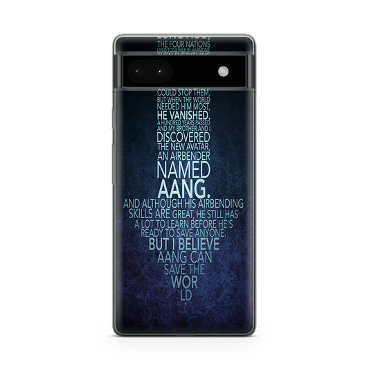 Avatar Quotes Google Pixel 6a Case