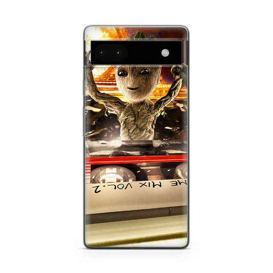 Baby Groot Mix Vol 2 Google Pixel 6a Case