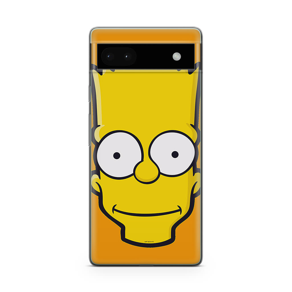 Bart Yellow Face Google Pixel 6a Case