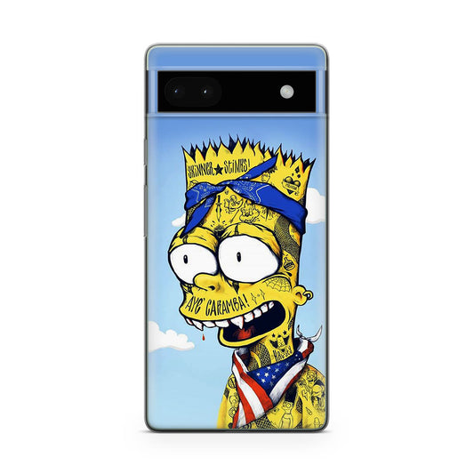 Bootleg Bart Google Pixel 6a Case