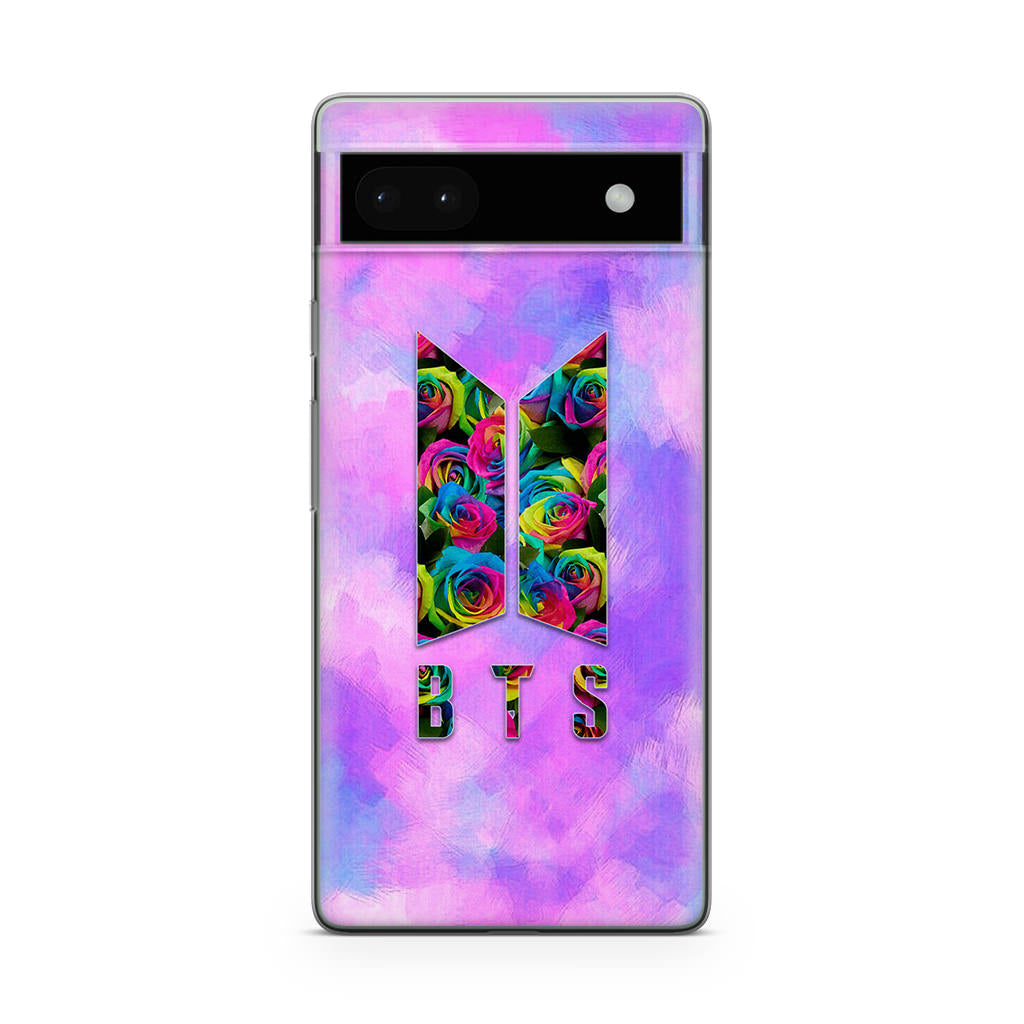 BTS Flower Logo Google Pixel 6a Case