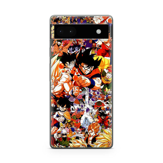 Dragon Ball All Characters Google Pixel 6a Case