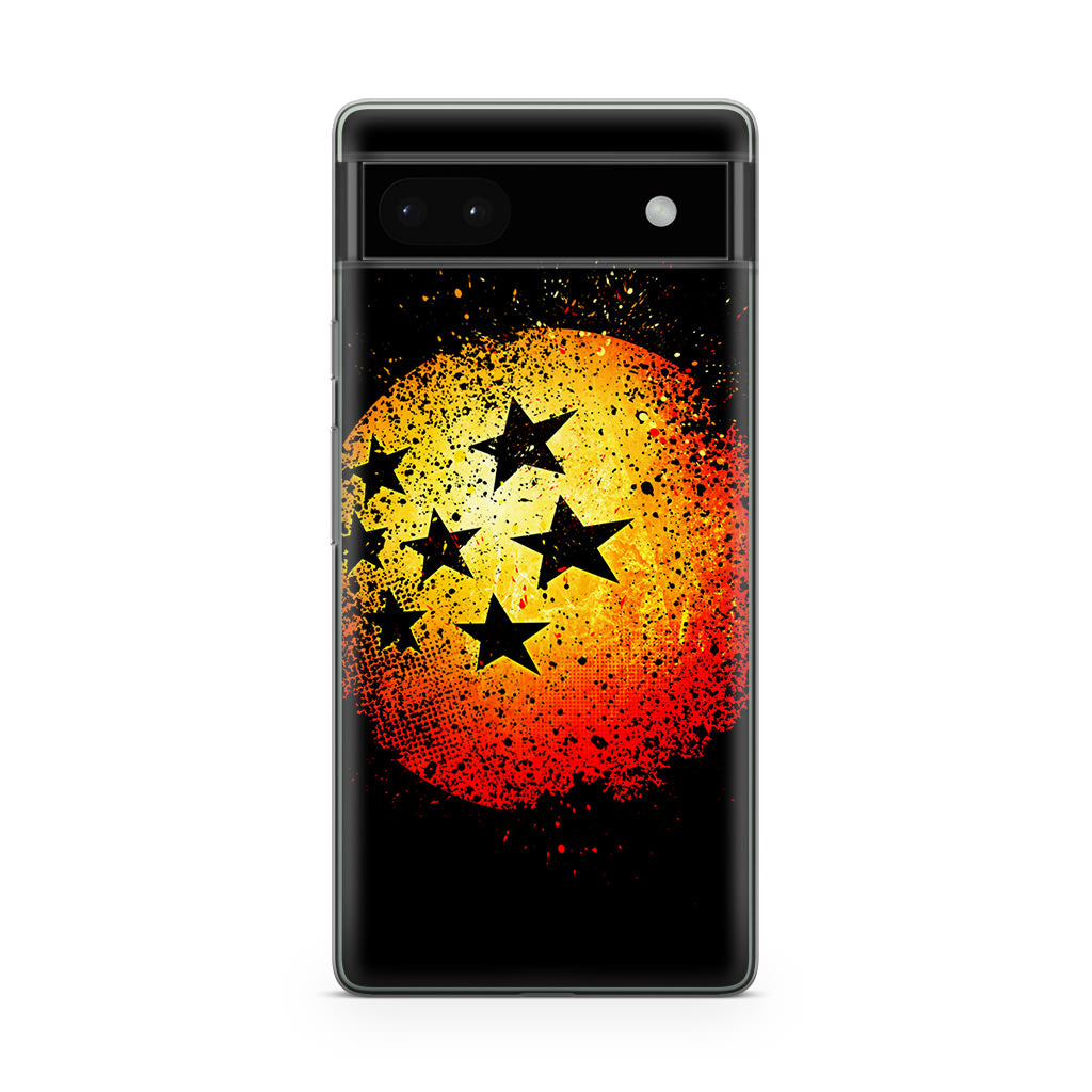 Dragon Ball Seven Stars Google Pixel 6a Case