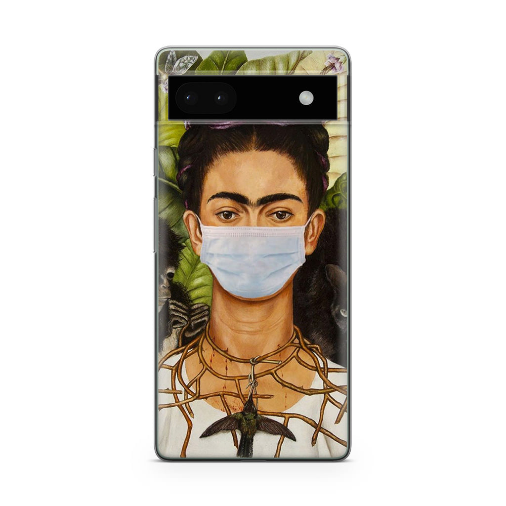 Frida Kahlo Wear Mask Google Pixel 6a Case