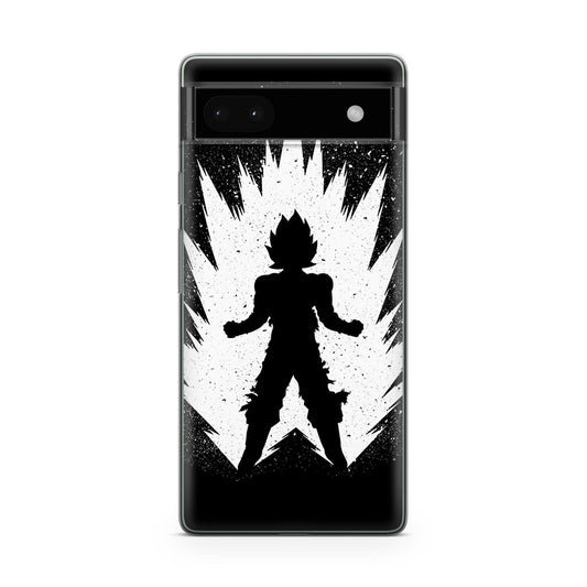 Goku Super Saiyan Black White Google Pixel 6a Case