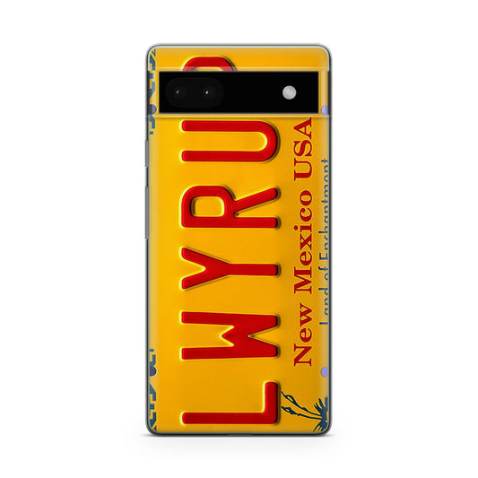 LWYRUP License Plate Google Pixel 6a Case