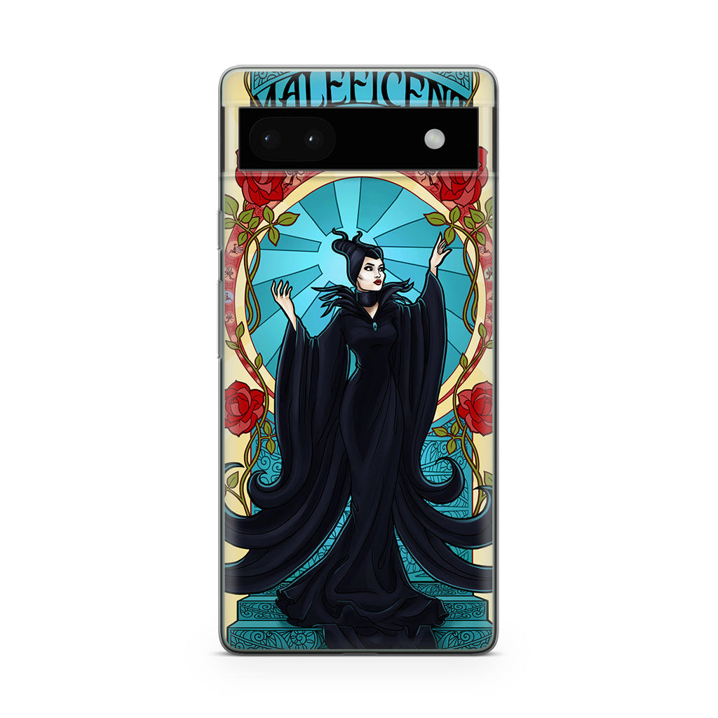 Maleficent With Flower Google Pixel 6a Case