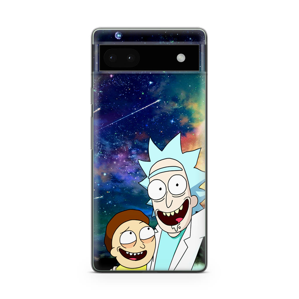 Rick And Morty In The Space Google Pixel 6a Case