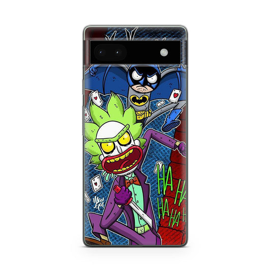 Rick And Morty Bat And Joker Clown Google Pixel 6a Case