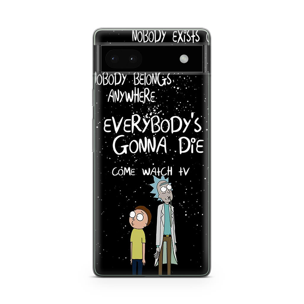 Rick And Morty Quotes Google Pixel 6a Case