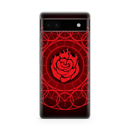 Ruby Rose Symbol RWBY Google Pixel 6a Case