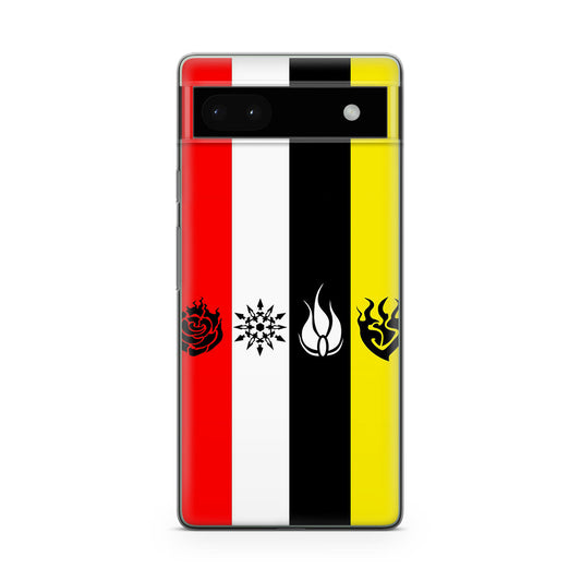 RWBY All Symbols Google Pixel 6a Case