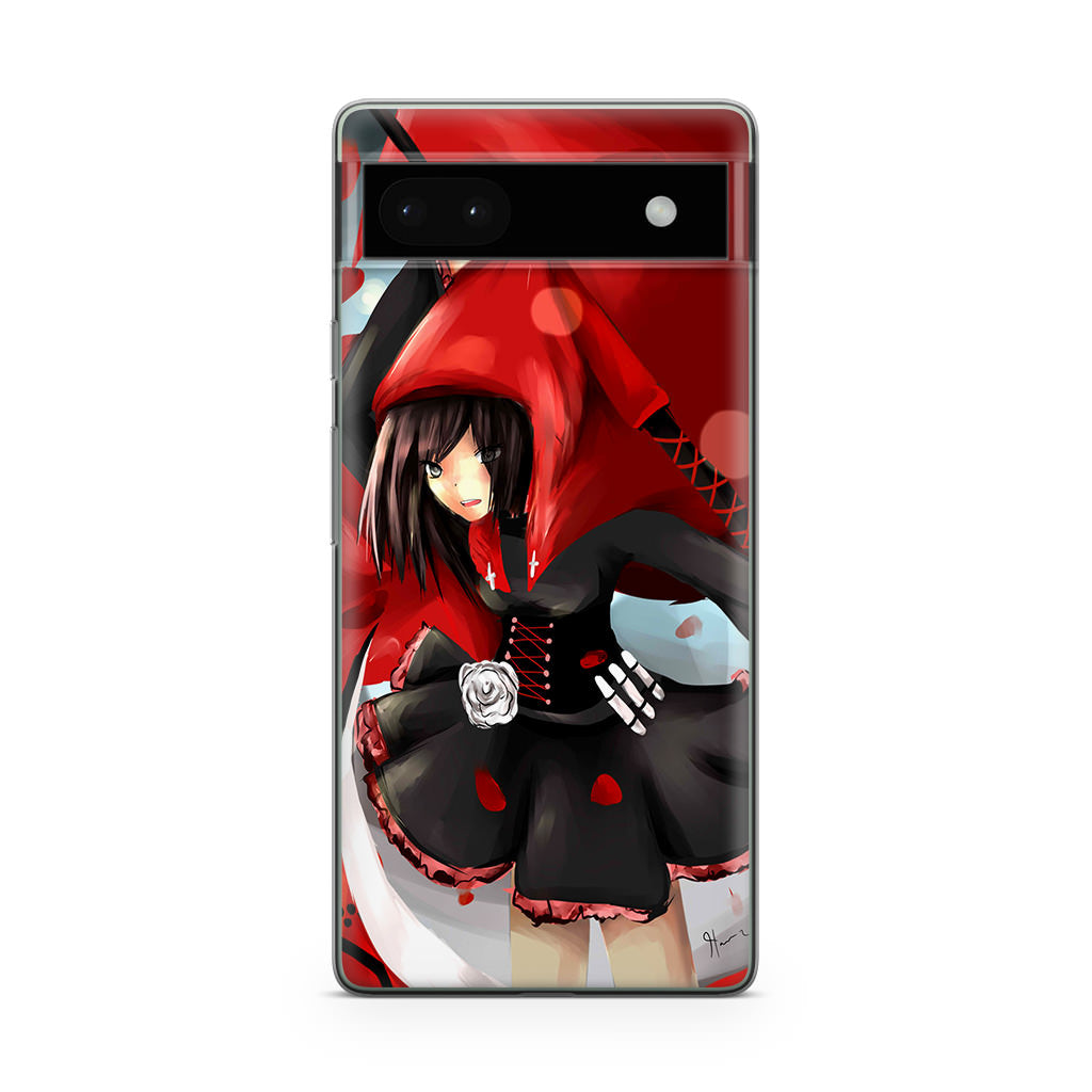 RWBY Ruby Rose Google Pixel 6a Case