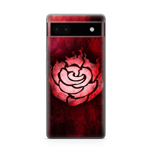 RWBY Ruby Rose Symbol Google Pixel 6a Case