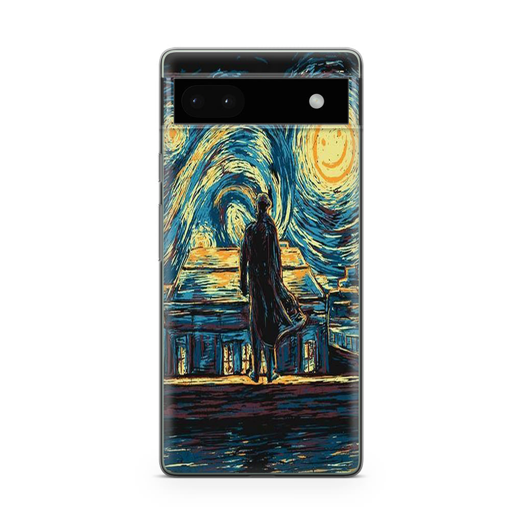 Sherlock Starry Night Google Pixel 6a Case