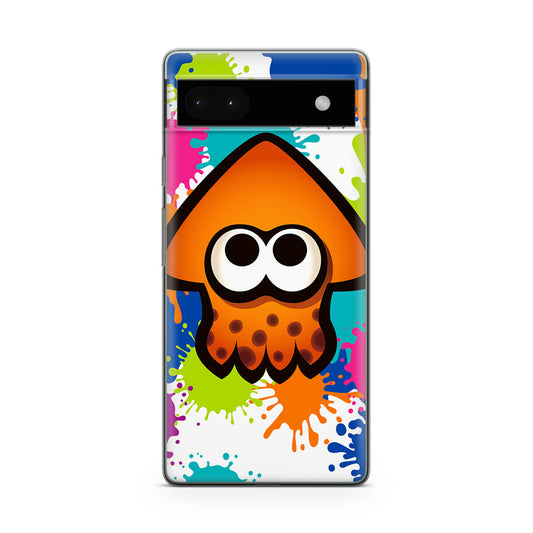 Splatoon Squid Google Pixel 6a Case