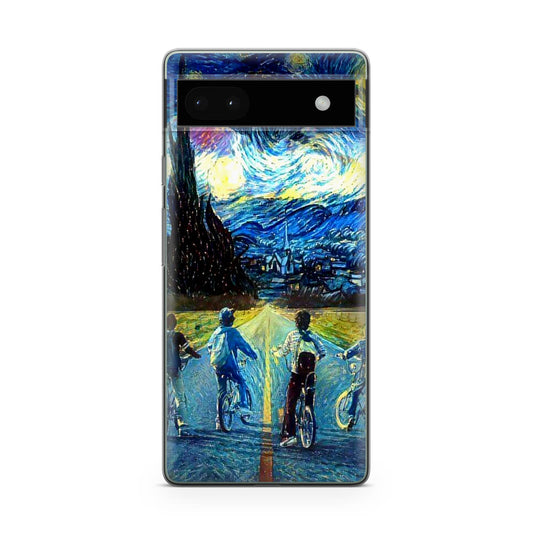 Stranger At Starry Night Google Pixel 6a Case