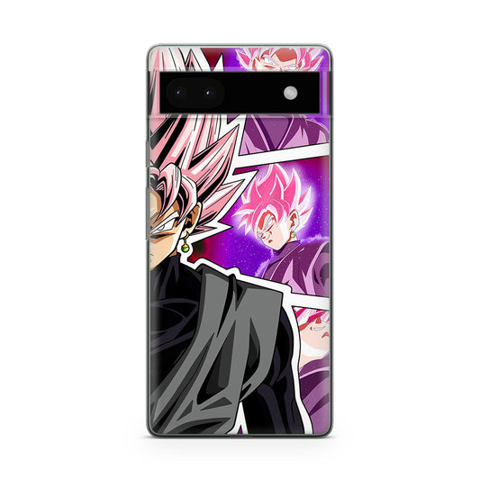 Super Goku Black Rose Collage Google Pixel 6a Case