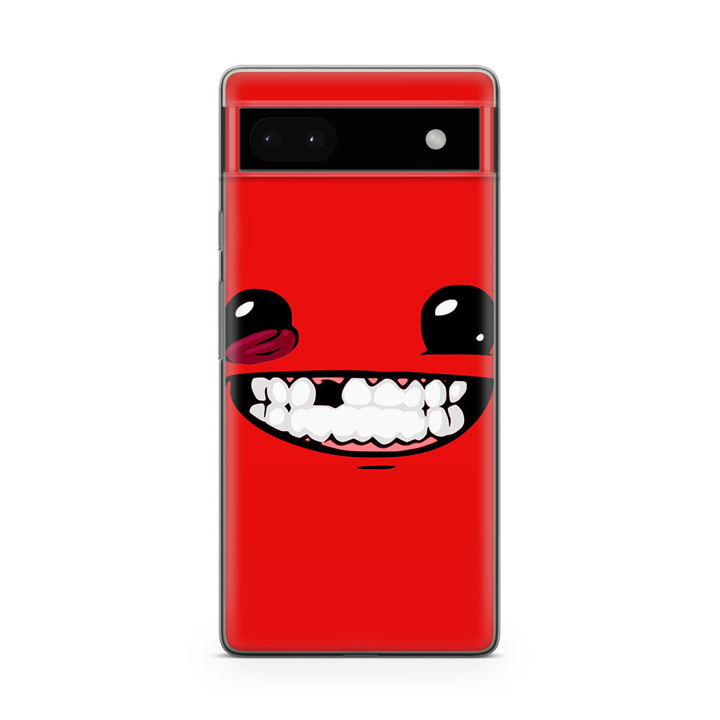 Super Meat Boy Google Pixel 6a Case