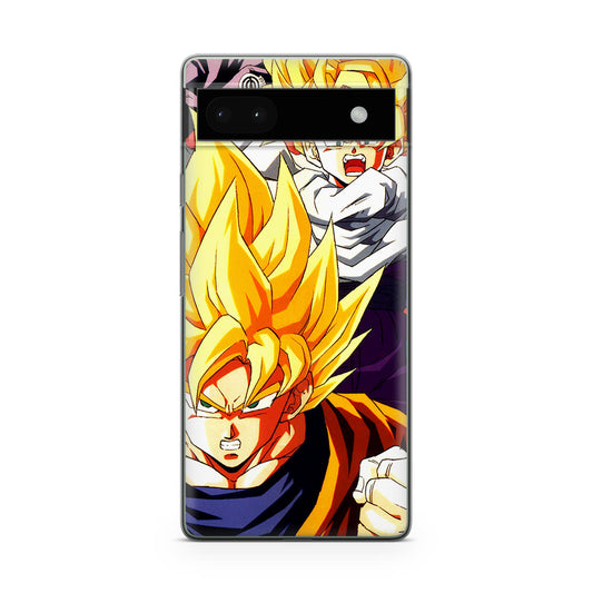 Super Saiyan Goku And Gohan Google Pixel 6a Case