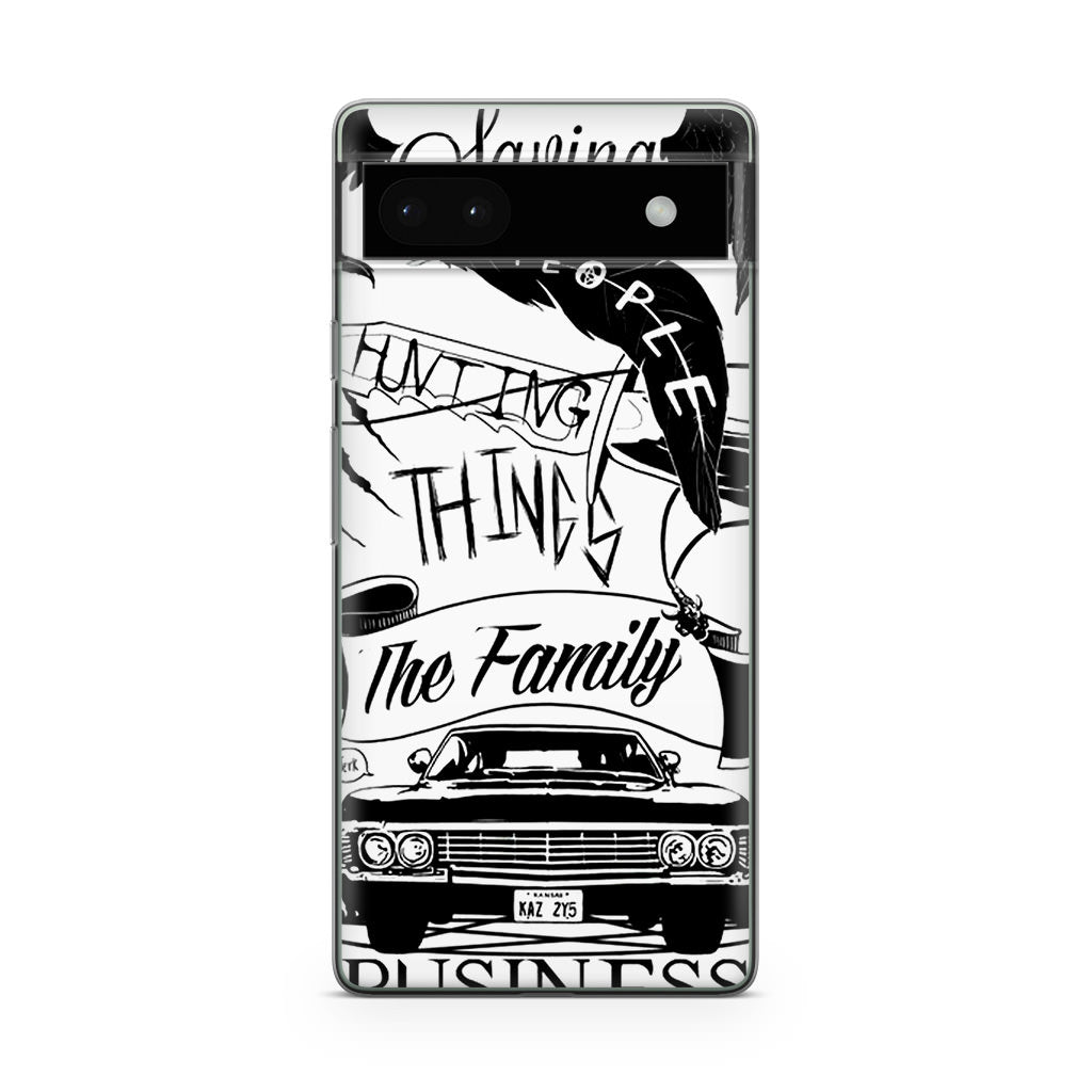 Supernatural Family Business Saving People Google Pixel 6a Case