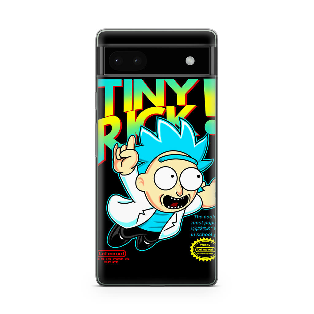 Tiny Rick Let Me Out Google Pixel 6a Case