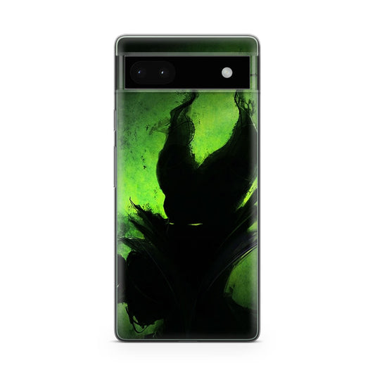 Villains Maleficent Silhouette Google Pixel 6a Case