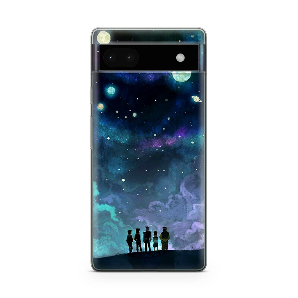 Voltron In Space Nebula Google Pixel 6a Case