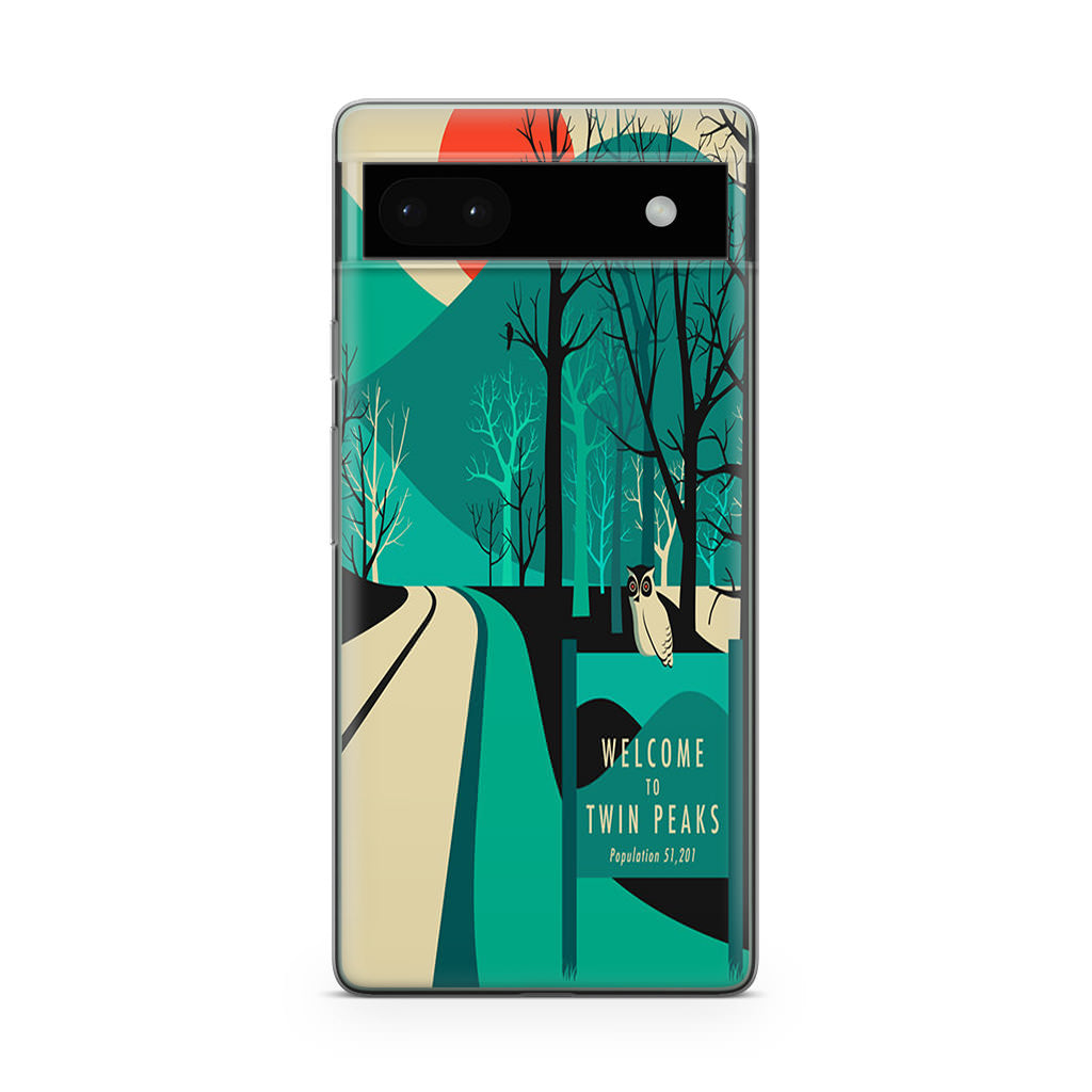 Welcome To Twin Peaks Google Pixel 6a Case