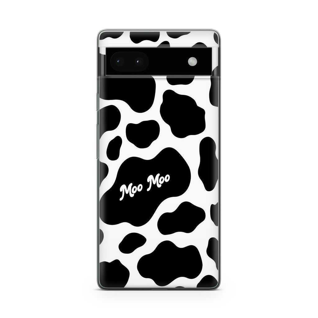 Moo Moo Pattern Google Pixel 6a Case