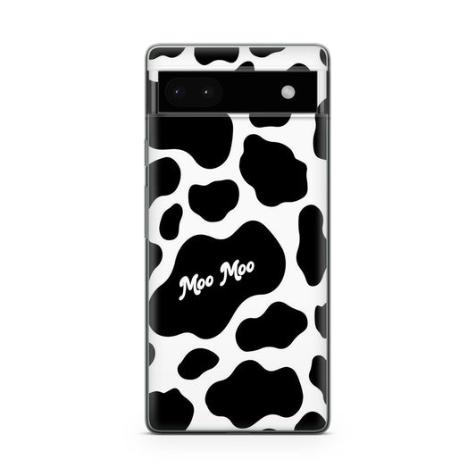 Moo Moo Pattern Google Pixel 6a Case