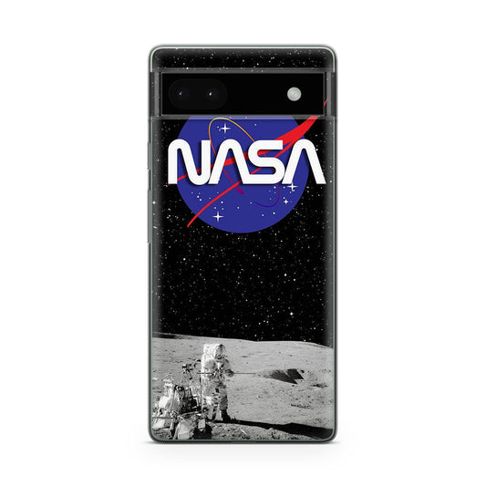 NASA To The Moon Google Pixel 6a Case