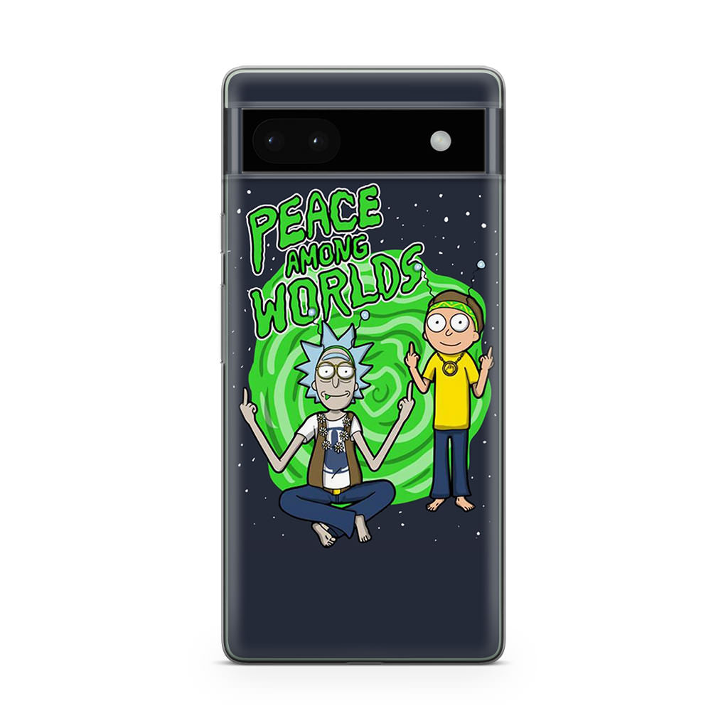 Rick And Morty Peace Among Worlds Google Pixel 6a Case