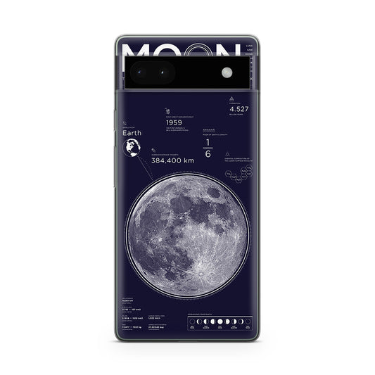 The Moon Google Pixel 6a Case