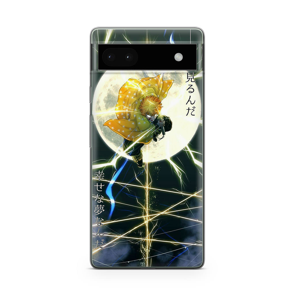 Zenitsu Demon Slayer Google Pixel 6a Case