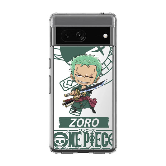 Chibi Zoro Google Pixel 7 Case