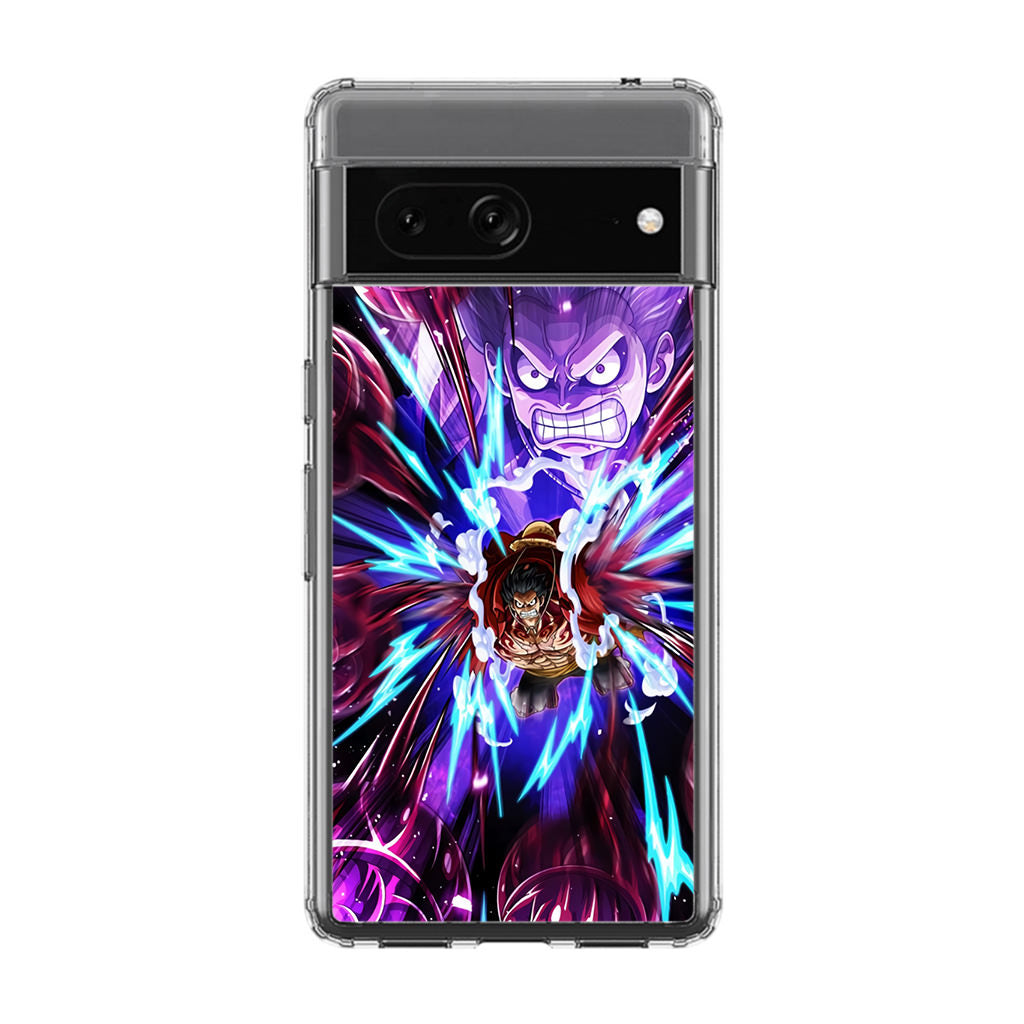 Luffy Bounce Man Gattling Gun Google Pixel 7 Case