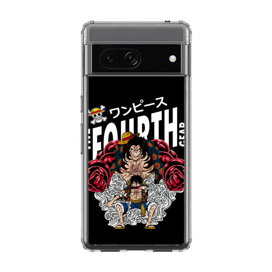 Luffy The Fourth Gear Black Google Pixel 7 Case