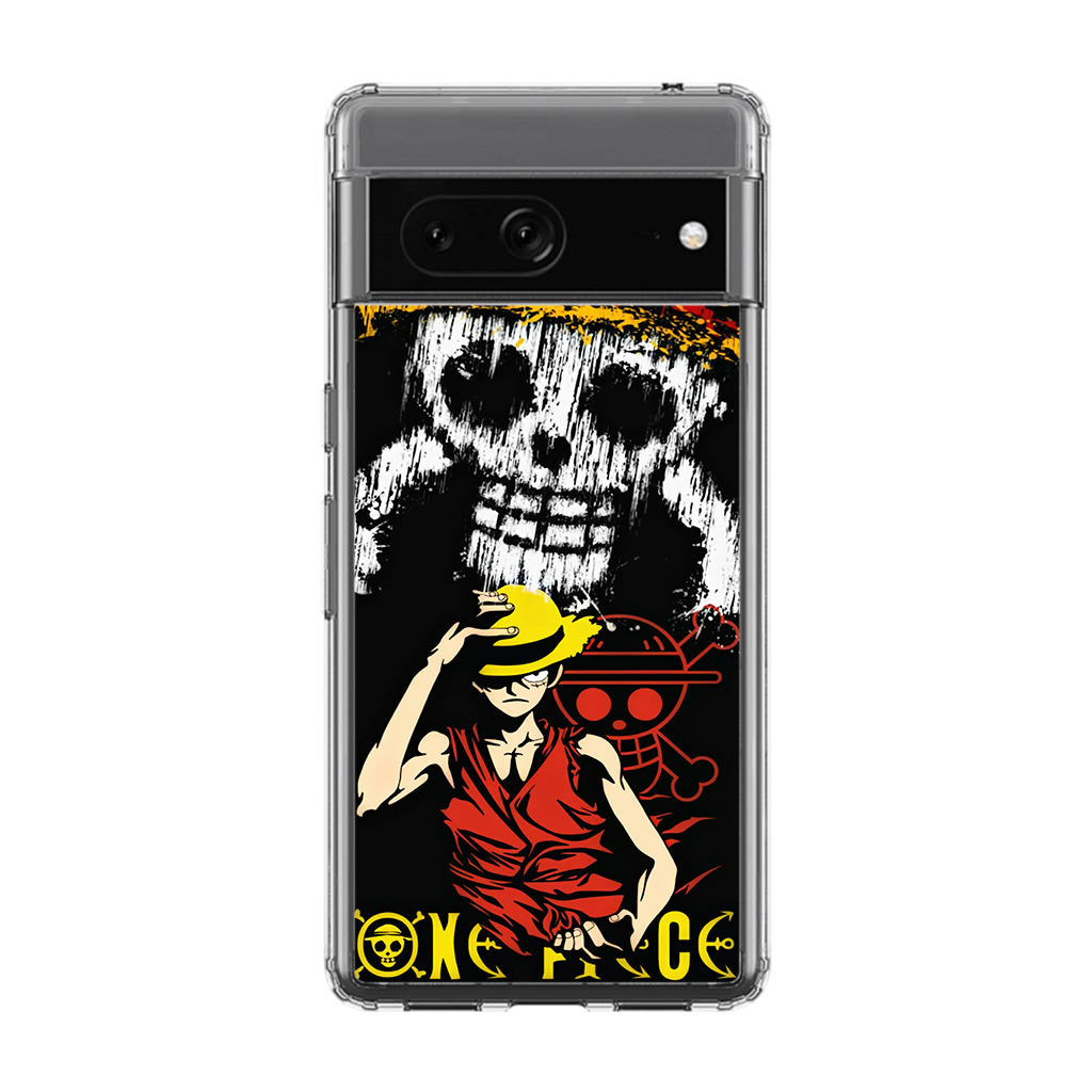 Monkey D Luffy Paint Art Google Pixel 7 Case