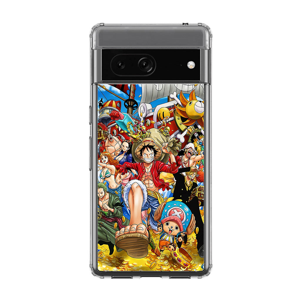 Mugiwara Crew One Piece Google Pixel 7 Case