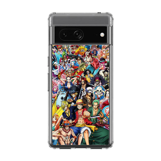 One Piece Characters In New World Google Pixel 7a Case