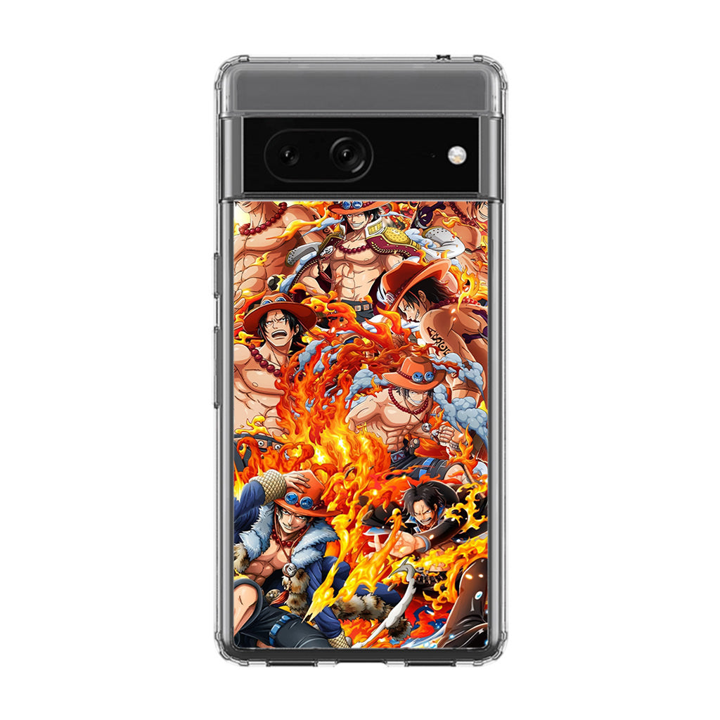 Portgas D Ace Collections Google Pixel 7 Case